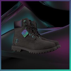 Timberland Women's Black Opal Lace Up Boots